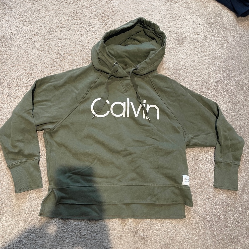 Calvin Klein Performance Olive Hoodie